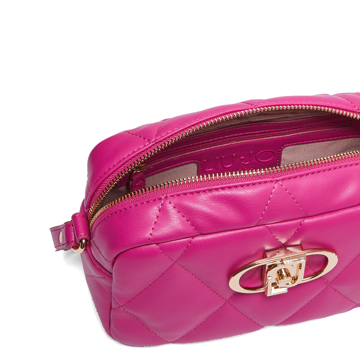 Liu Jo Camera Bag trapuntata Dark Fuxia - 5 Liu Jo Camera Bag trapuntata Dark Fuxia - 5