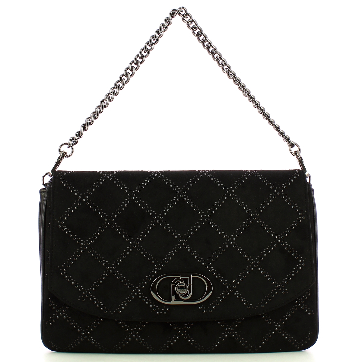 Liu Jo Borsa a mano piatta con borchie Black - 1 Liu Jo Borsa a mano piatta con borchie Black - 1