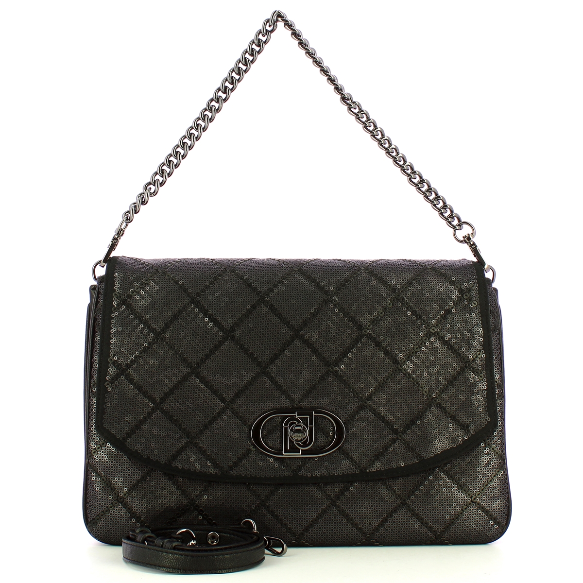 Liu Jo Borsa a mano piatta con paillettes Black - 4 Liu Jo Borsa a mano piatta con paillettes Black - 4