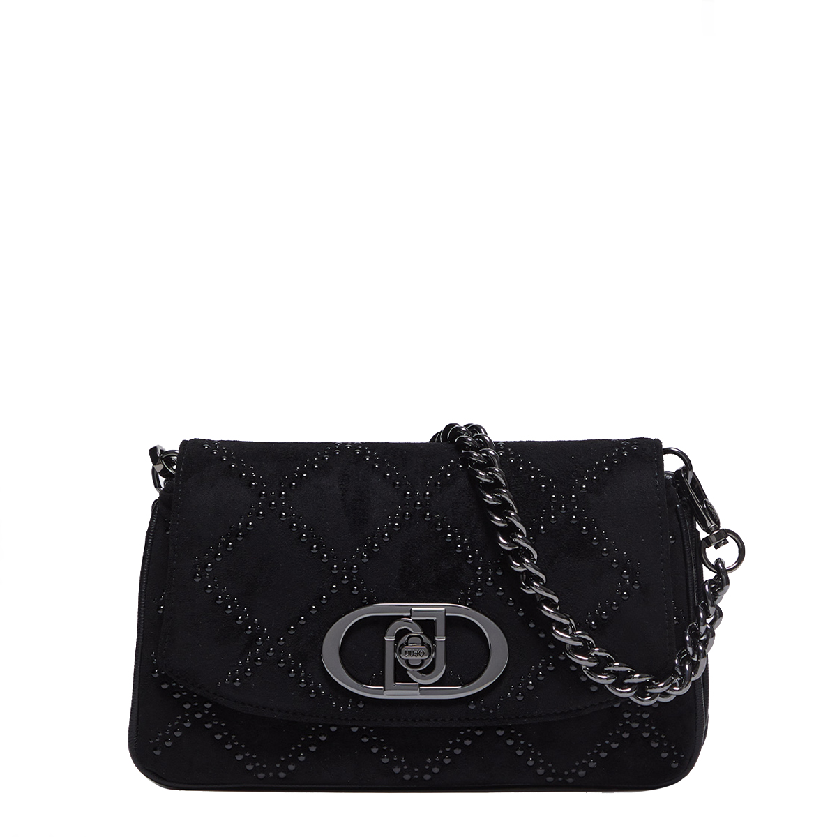 Liu Jo Borsa a spalla con borchie Black - 1 Liu Jo Borsa a spalla con borchie Black - 1