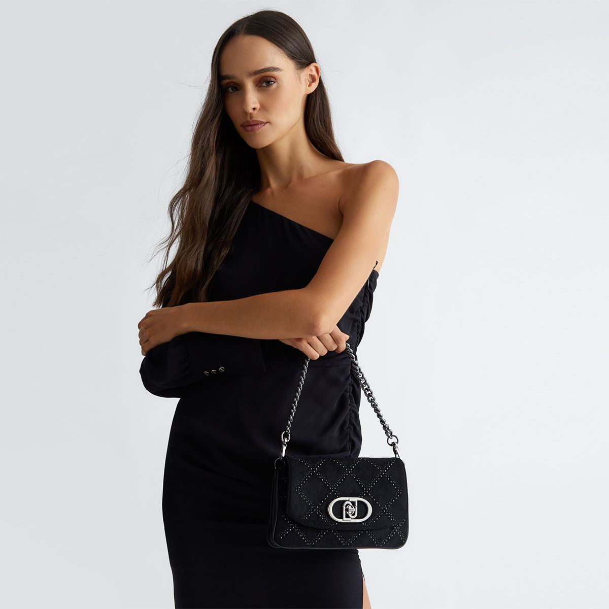 Liu Jo Borsa a spalla con borchie Black - 2 Liu Jo Borsa a spalla con borchie Black - 2