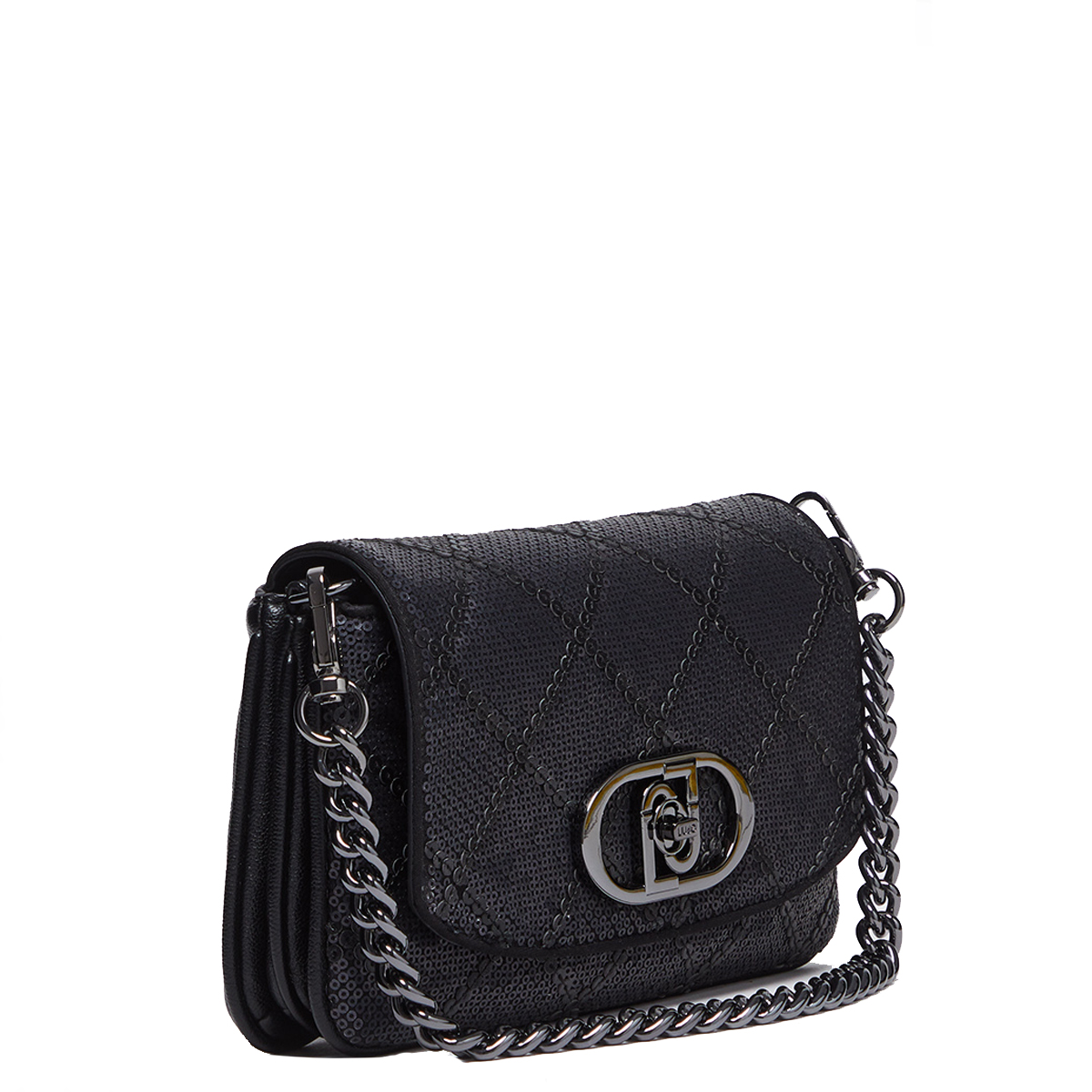 Liu Jo Borsa a spalla con paillettes Black - 3 Liu Jo Borsa a spalla con paillettes Black - 3