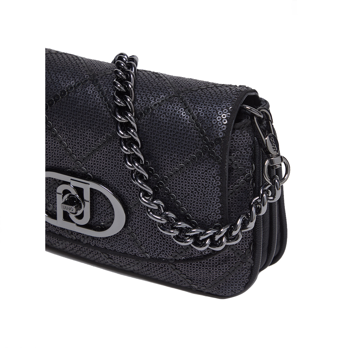 Liu Jo Borsa a spalla con paillettes Black - 5 Liu Jo Borsa a spalla con paillettes Black - 5