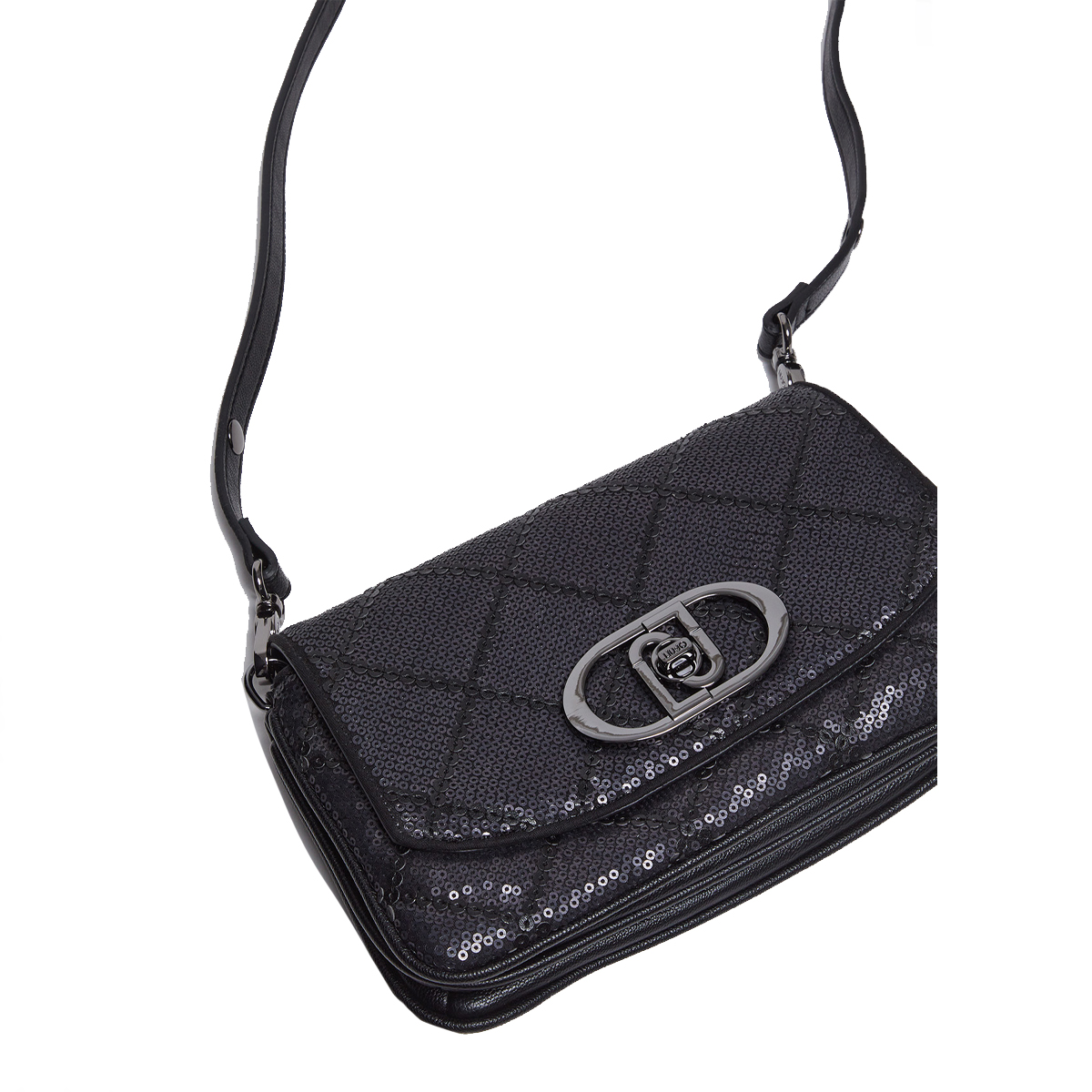 Liu Jo Borsa a spalla con paillettes Black - 6 Liu Jo Borsa a spalla con paillettes Black - 6