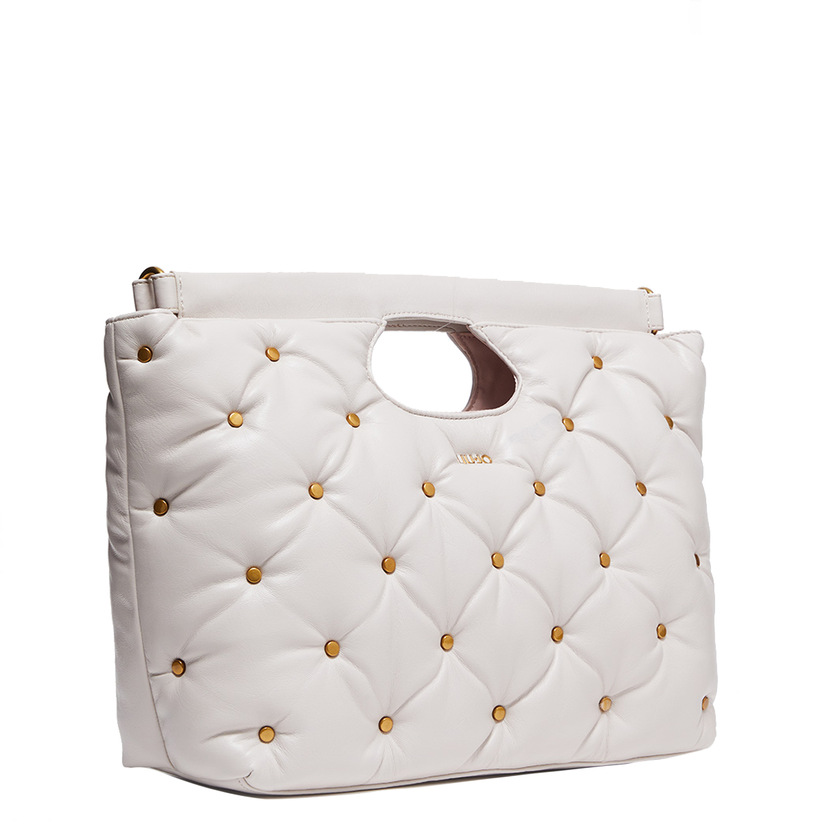 Liu Jo Borsa a mano Glossy con borchie True Champagne - 3 Liu Jo Borsa a mano Glossy con borchie True Champagne - 3