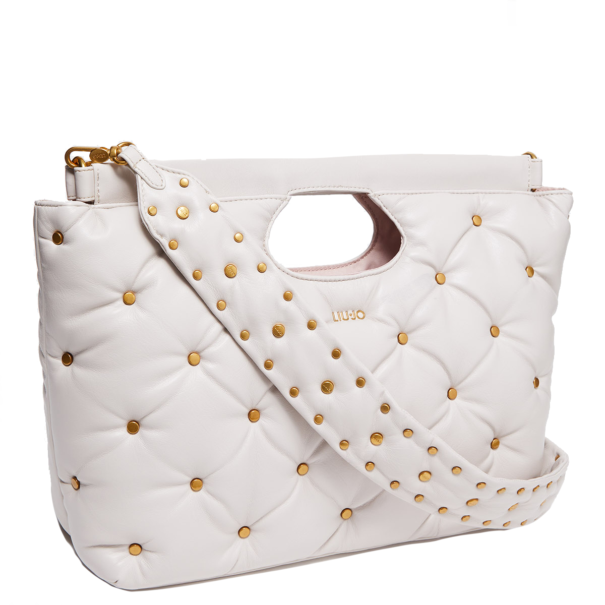 Liu Jo Borsa a mano Glossy con borchie True Champagne - 6 Liu Jo Borsa a mano Glossy con borchie True Champagne - 6