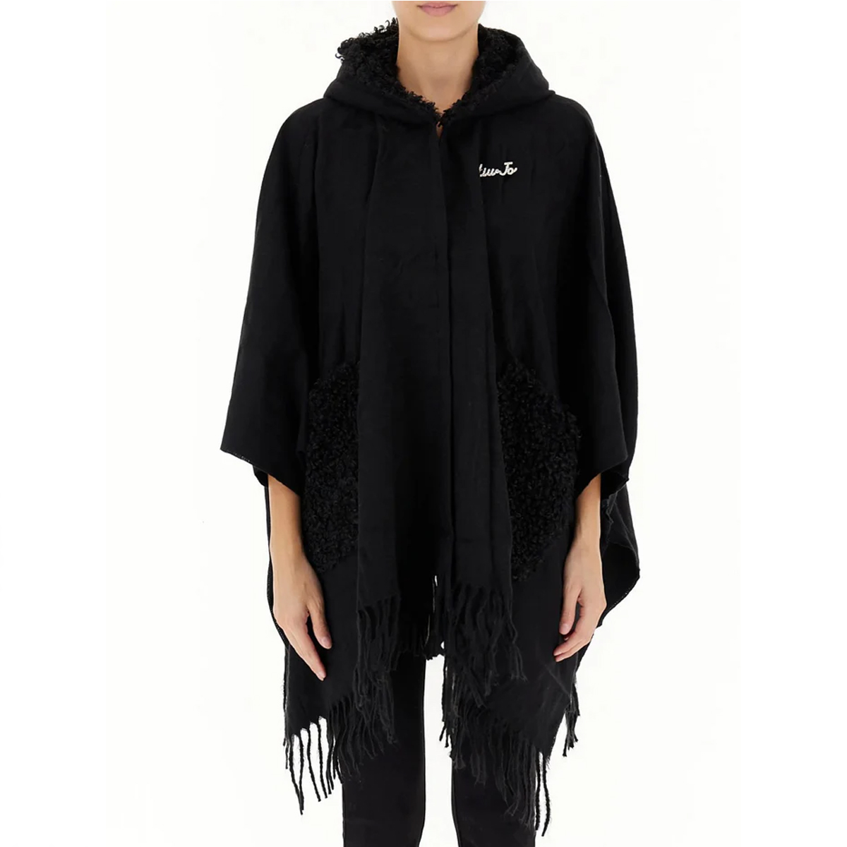 Liu Jo Cloack Poncho Black - 1 Liu Jo Cloack Poncho Black - 1