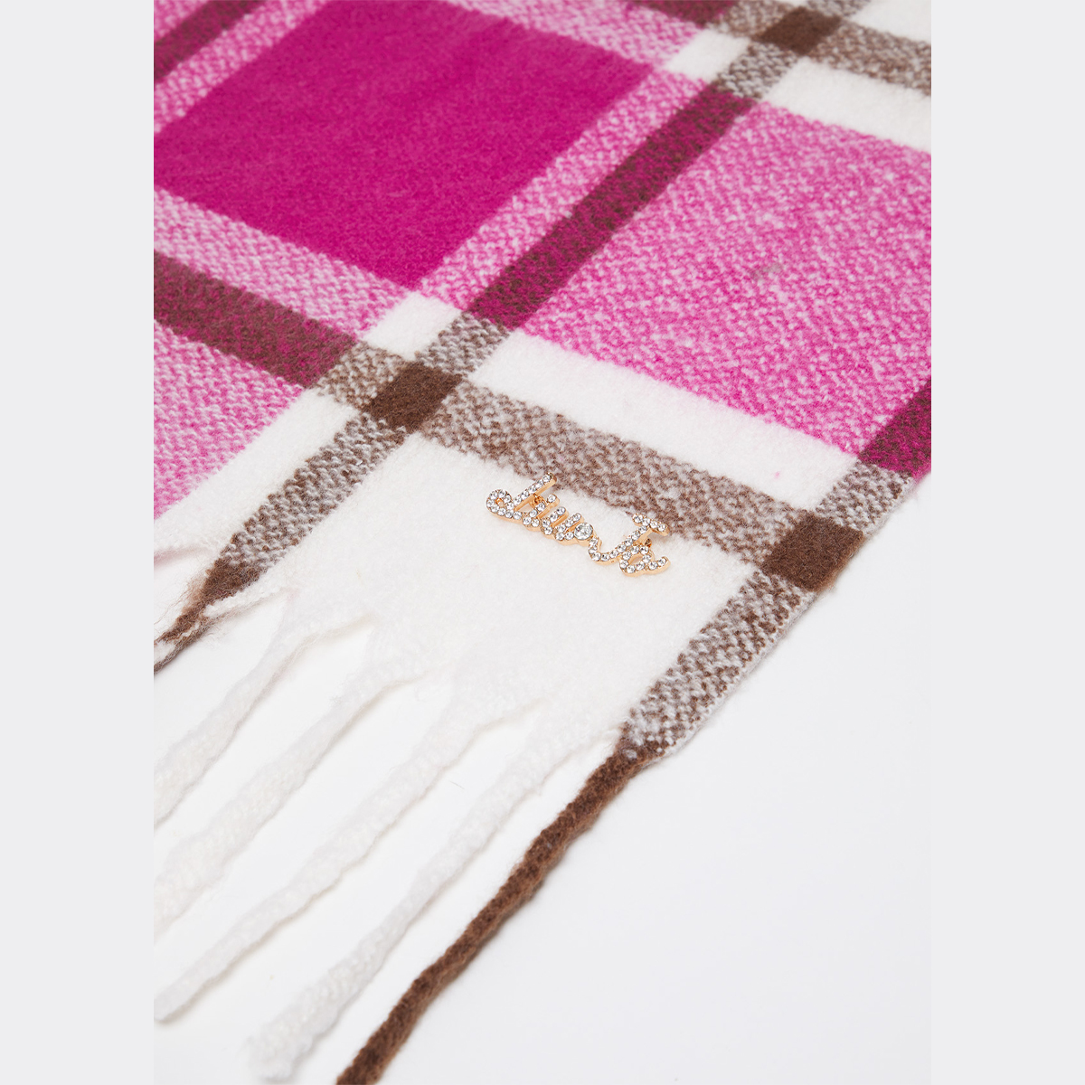Liu Jo Scialle Jacquard Fucsia - 3 Liu Jo Scialle Jacquard Fucsia - 3