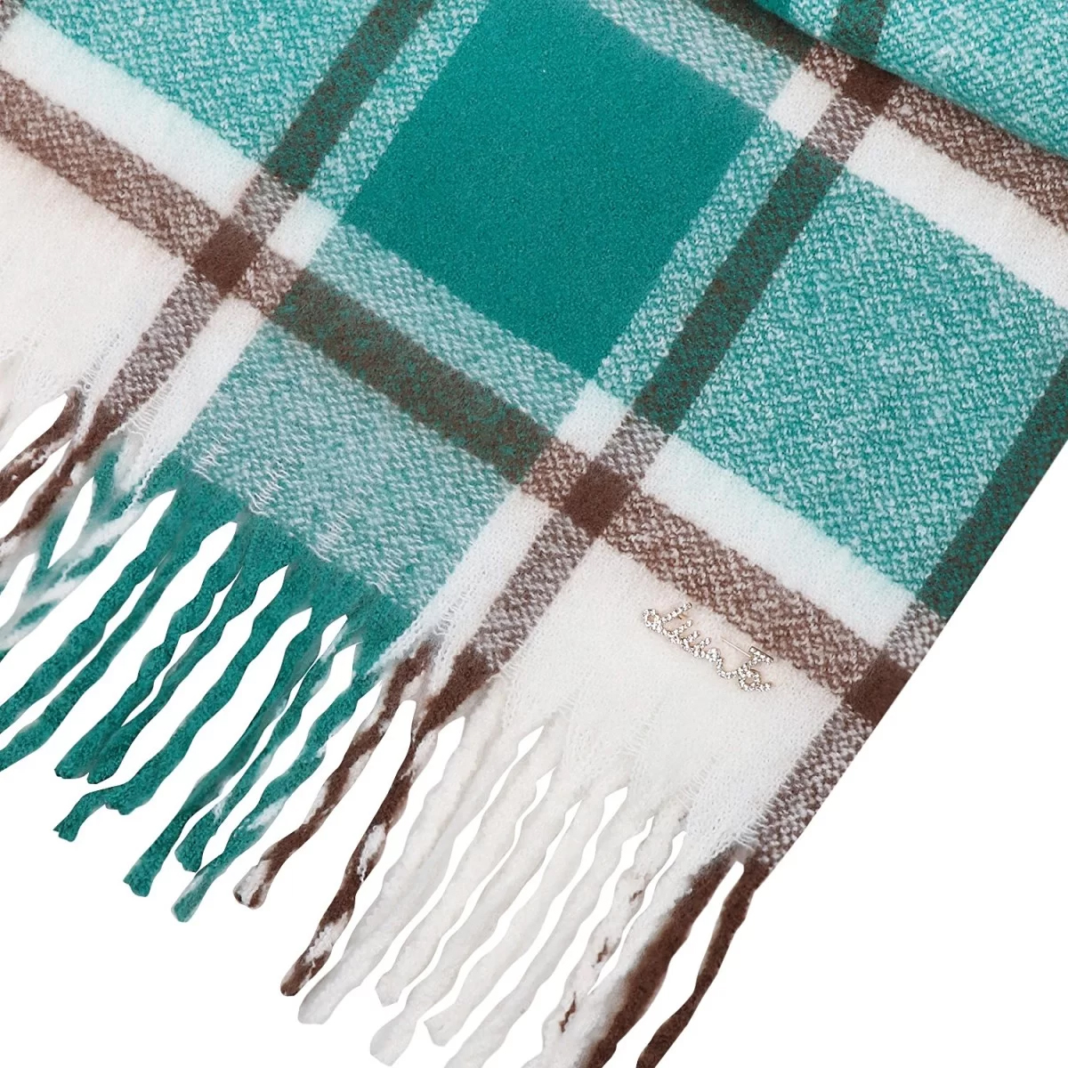 Liu Jo Scialle Jacquard Berly Green - 2 Liu Jo Scialle Jacquard Berly Green - 2