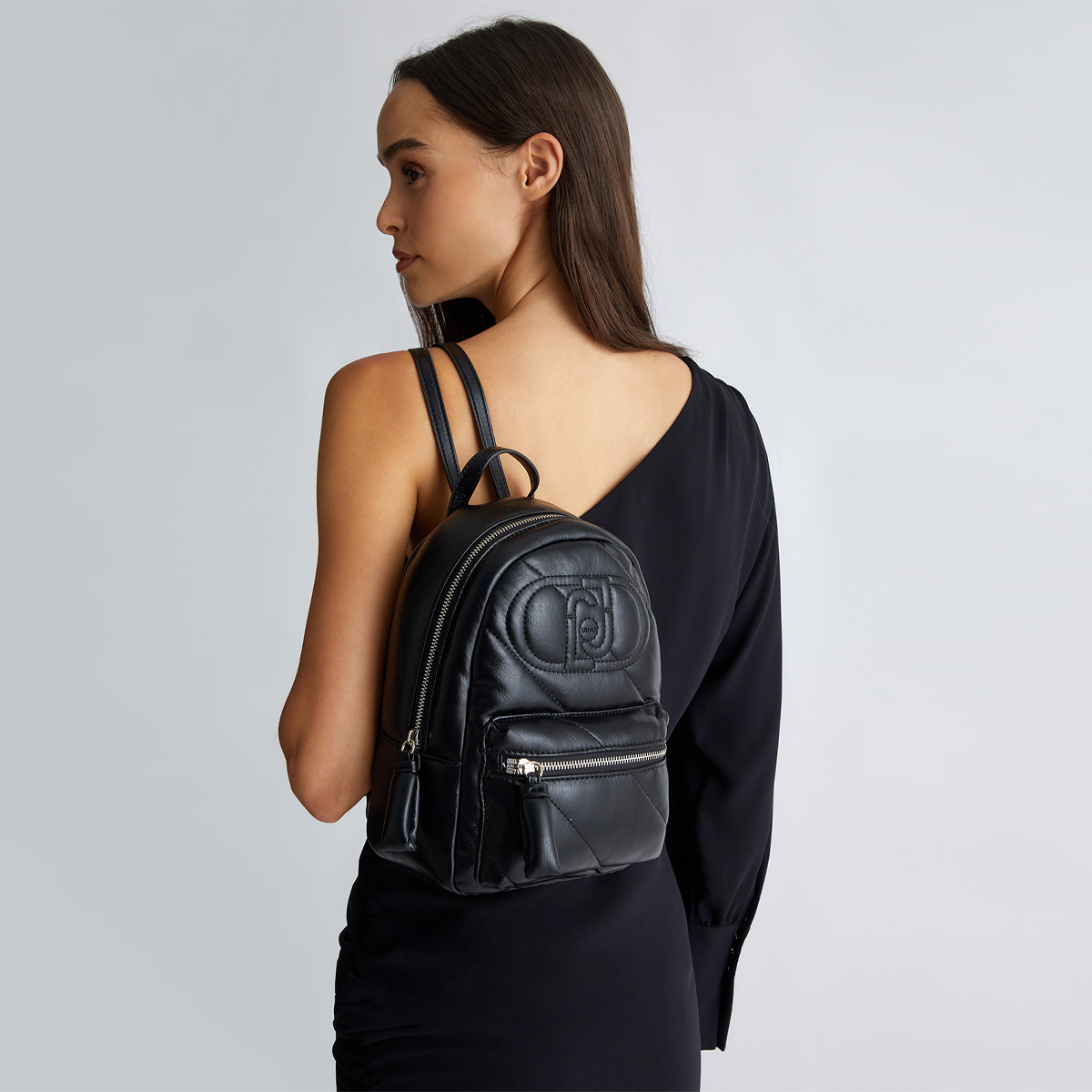Liu Jo Zainetto Glossy Matelassé Black - 2 Liu Jo Zainetto Glossy Matelassé Black - 2