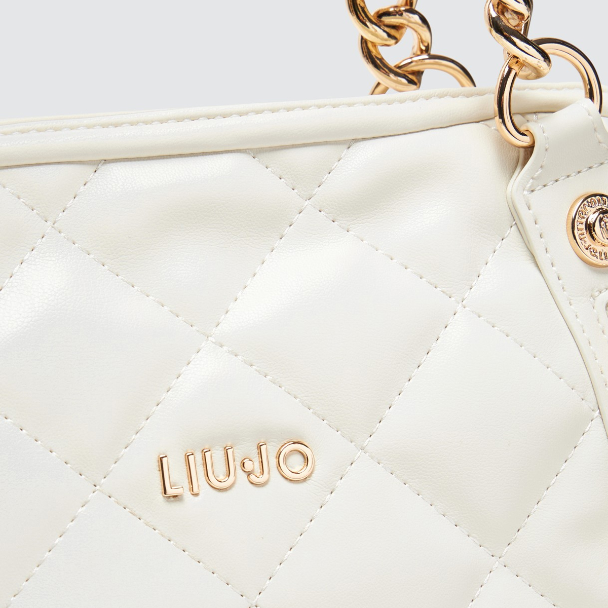 Liu Jo Borsa a mano trapuntata Cream - 5