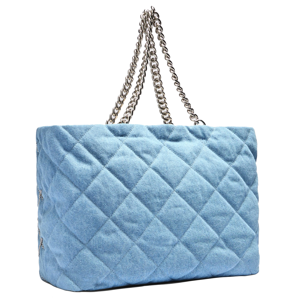Liu Jo Borsa a spalla con catena Light Denim - 4 Liu Jo Borsa a spalla con catena Light Denim - 4
