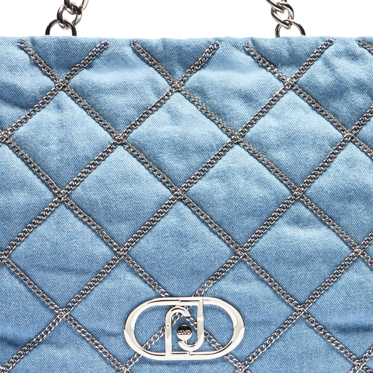 Liu Jo Borsa a spalla con catena Light Denim - 6 Liu Jo Borsa a spalla con catena Light Denim - 6