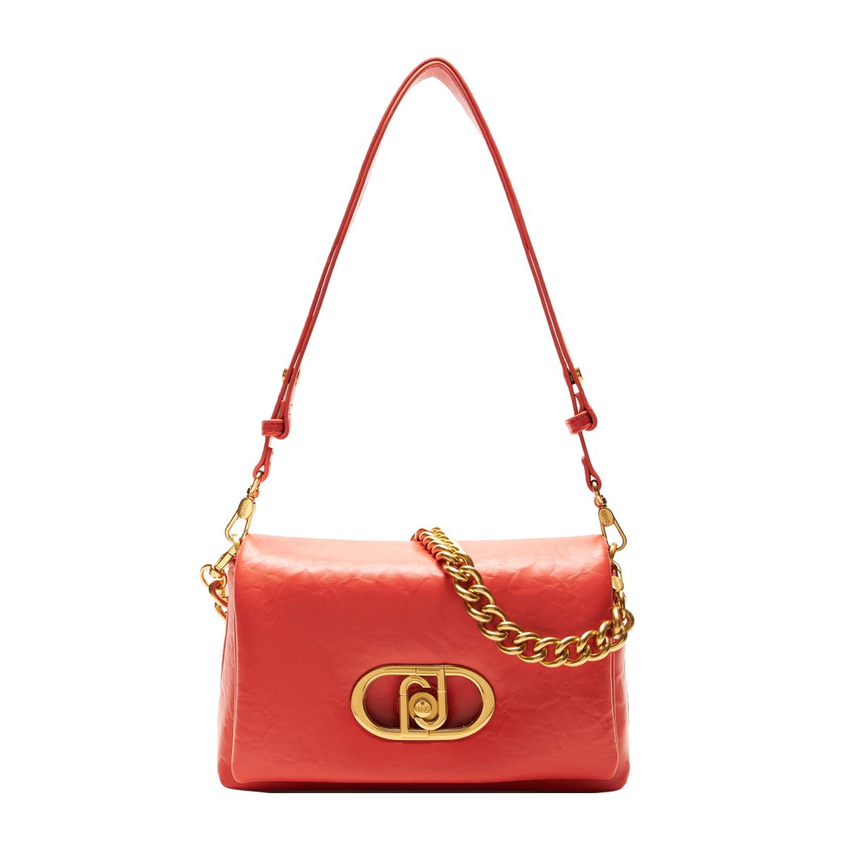 Liu Jo LaPuffy small Pumpkin Shoulder Bag - 1