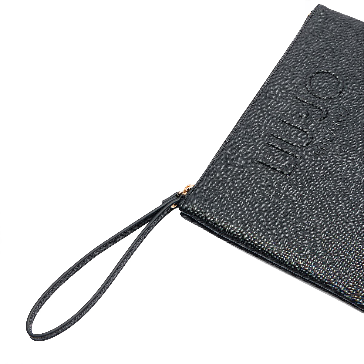 Liu Jo Pochette piatta con logo Black - 4