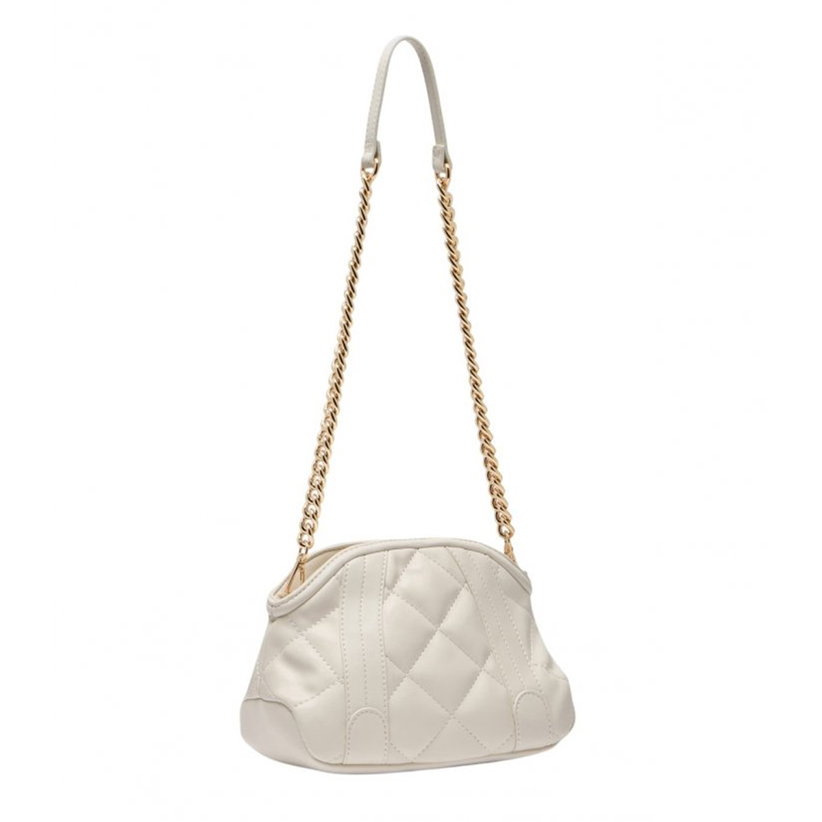 Liu Jo Matelassé Crossbody Bag Cream - 3