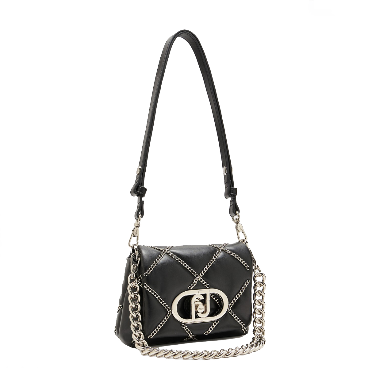Liu Jo Sottospalla LaPuffy con catene Black - 2 Liu Jo Sottospalla LaPuffy con catene Black - 2