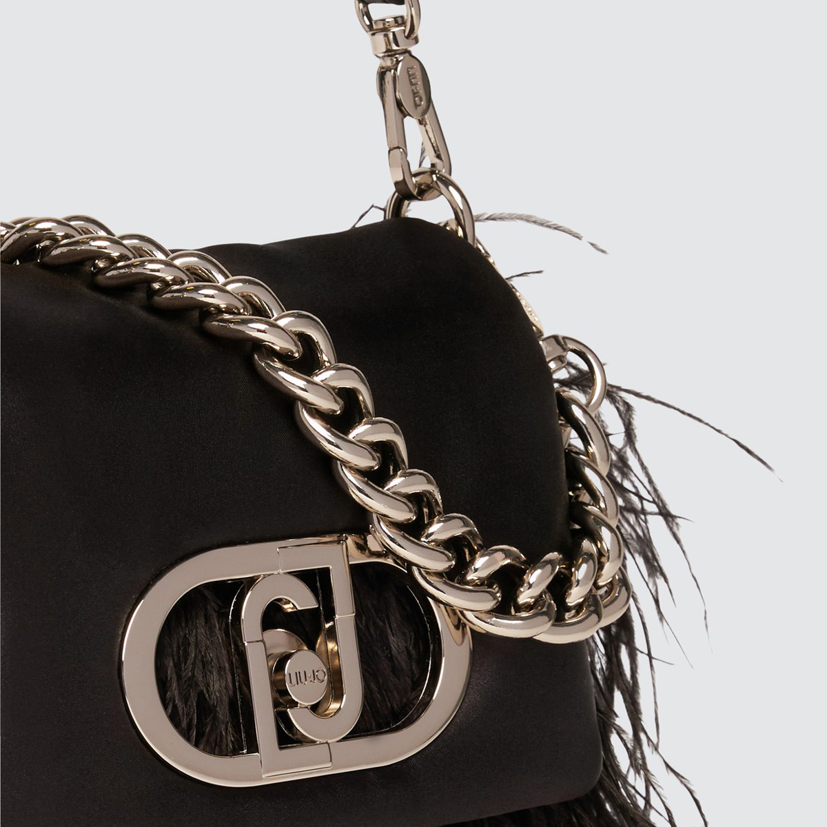 Liu Jo Sottospalla LaPuffy con piume Black - 4 Liu Jo Sottospalla LaPuffy con piume Black - 4