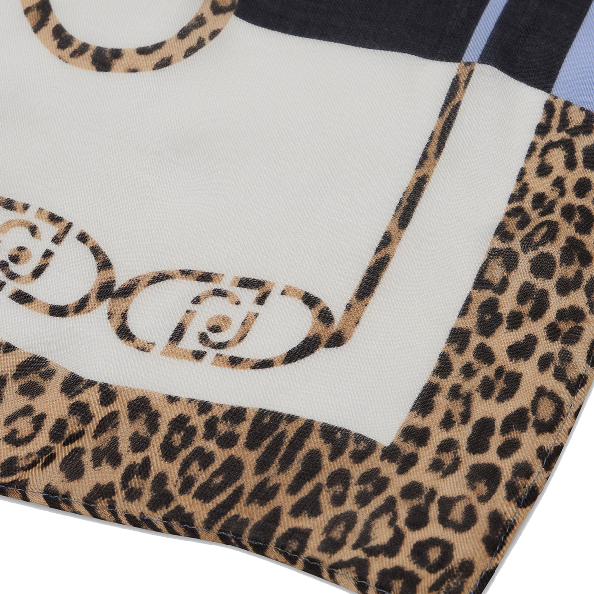 Liu Jo Foulard animalier Denim - 4
