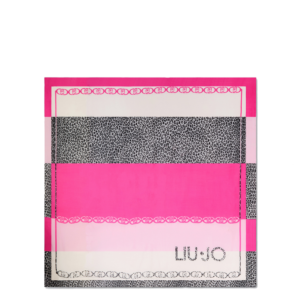 Liu Jo Foulard animalier Pink Berry - 2