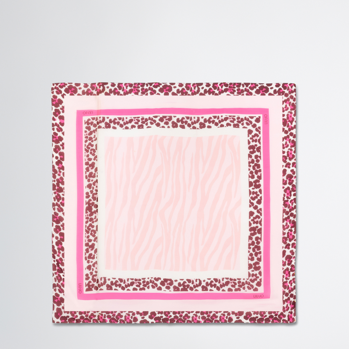 Liu Jo Foulard animalier Pink Berry - 3 Liu Jo Foulard animalier Pink Berry - 3