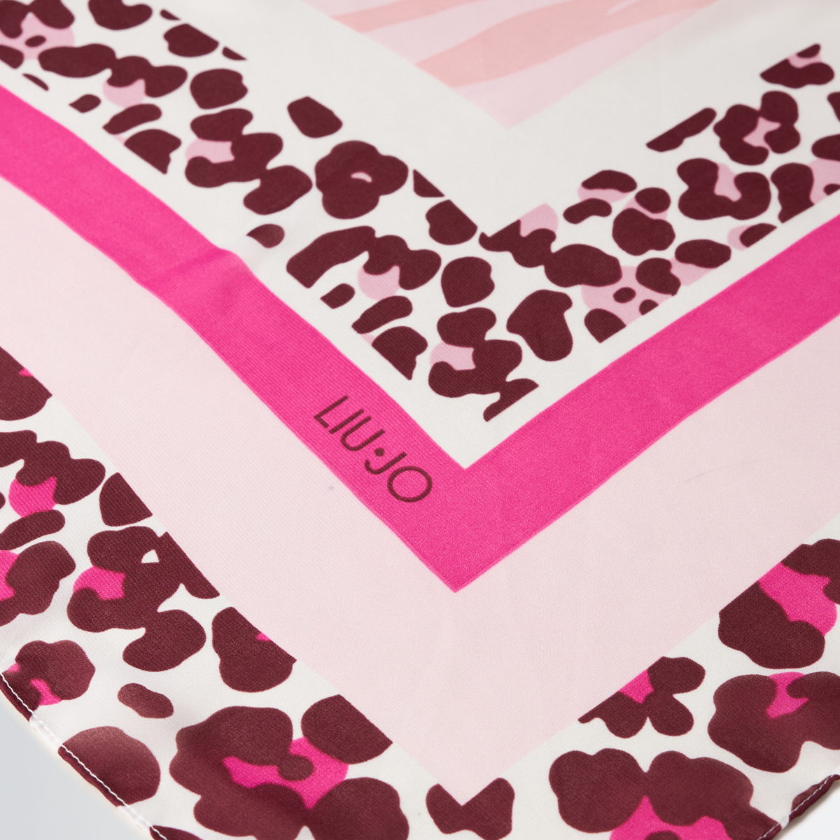 Liu Jo Foulard animalier Pink Berry - 4 Liu Jo Foulard animalier Pink Berry - 4