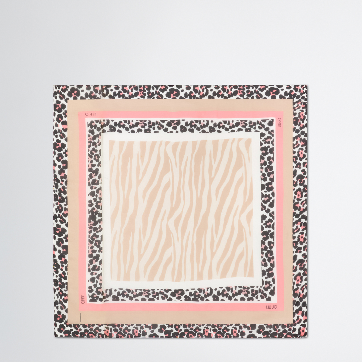 Liu Jo Foulard animalier Cloudy Coral - 3 Liu Jo Foulard animalier Cloudy Coral - 3