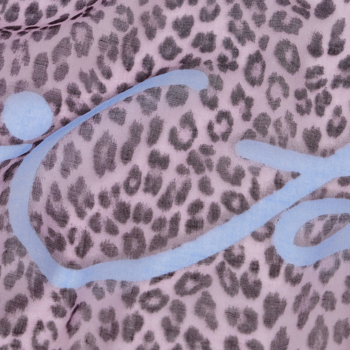 Liu Jo Foulard con stampa animalier Dark Pink - 4