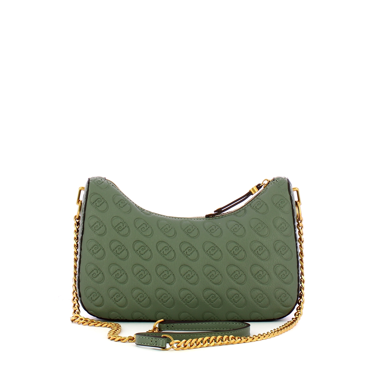 Liu Jo Borsa a spalla mezzaluna logo Dark Jade - 3 Liu Jo Borsa a spalla mezzaluna logo Dark Jade - 3