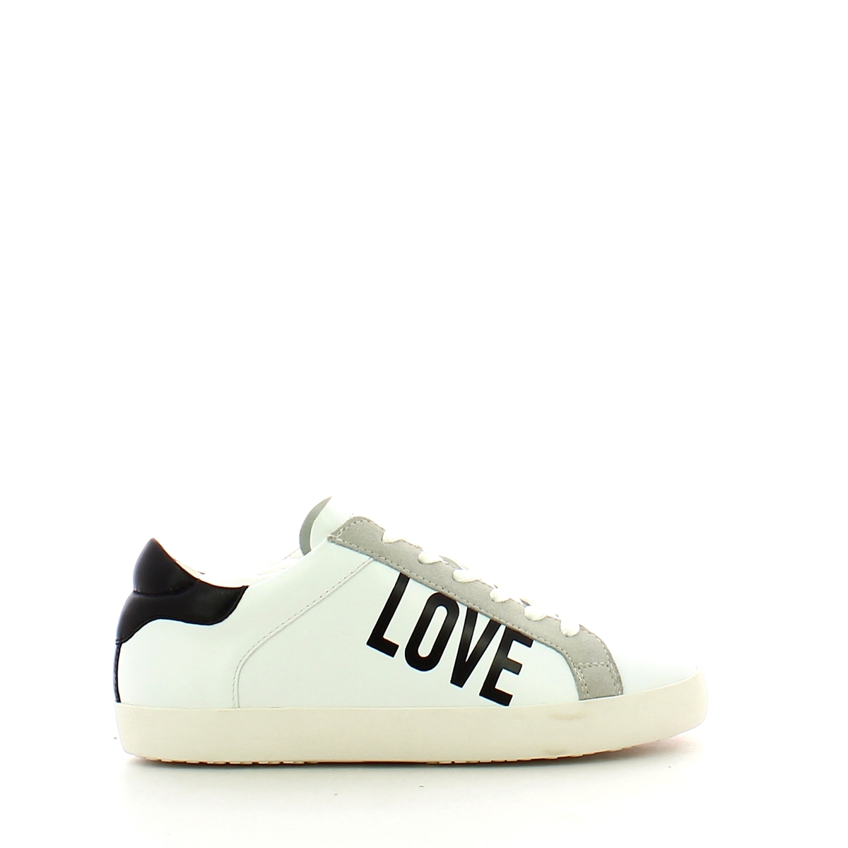 Love Moschino Sneakers con logo e inserti in suede - 1 Love Moschino Sneakers con logo e inserti in suede - 1