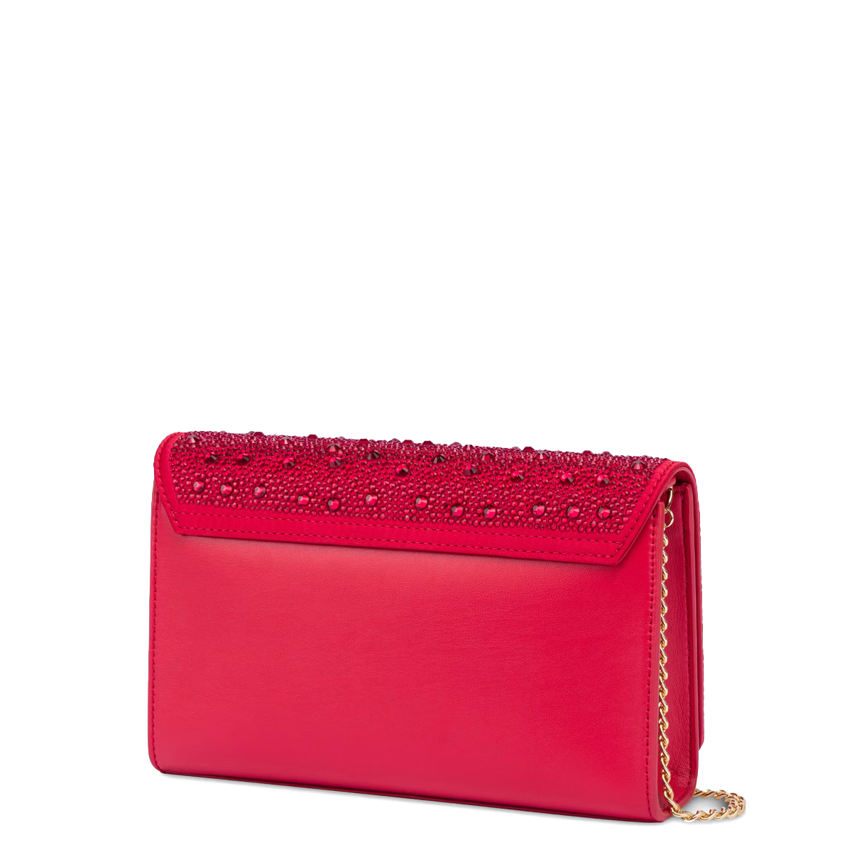 Love Moschino Pochette con strass Rosso - 2 Love Moschino Pochette con strass Rosso - 2