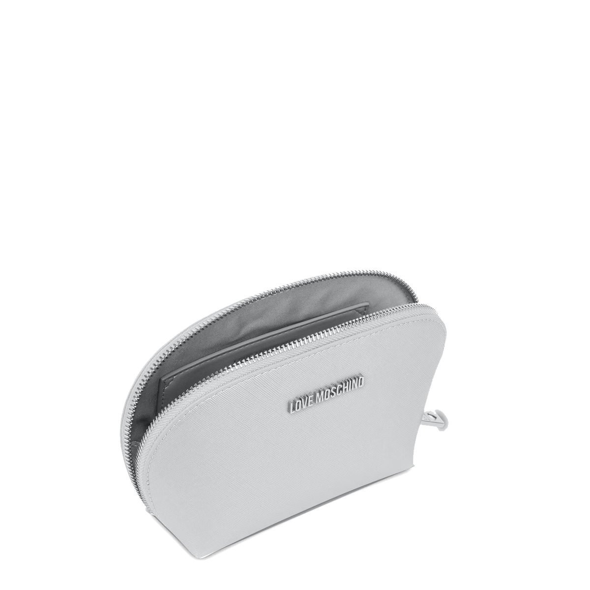 Love Moschino Bustina Media Argento Laminato - 4 Love Moschino Bustina Media Argento Laminato - 4