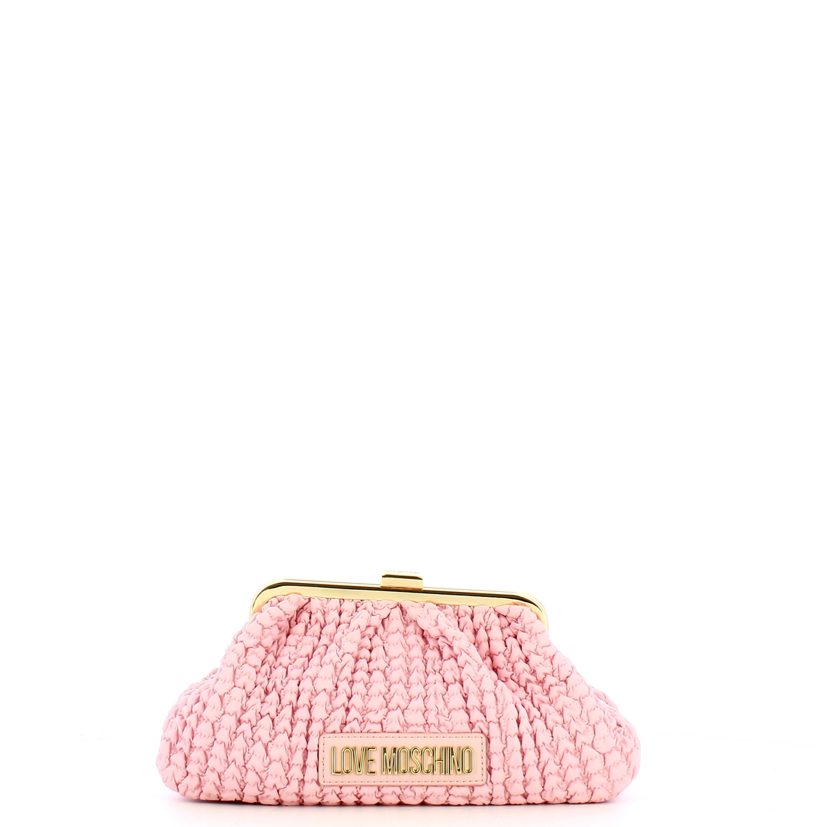 Love Moschino Clutch Plissettata - 1 Love Moschino Clutch Plissettata - 1