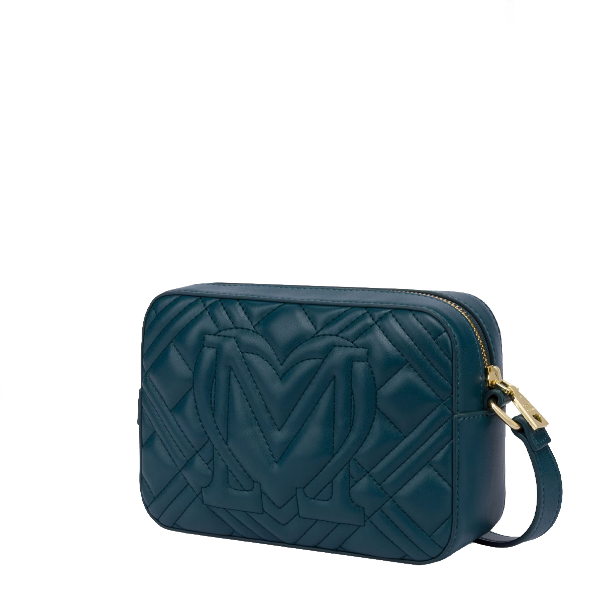 Love Moschino Camera bag Quilted Smeraldo - 2 Love Moschino Camera bag Quilted Smeraldo - 2