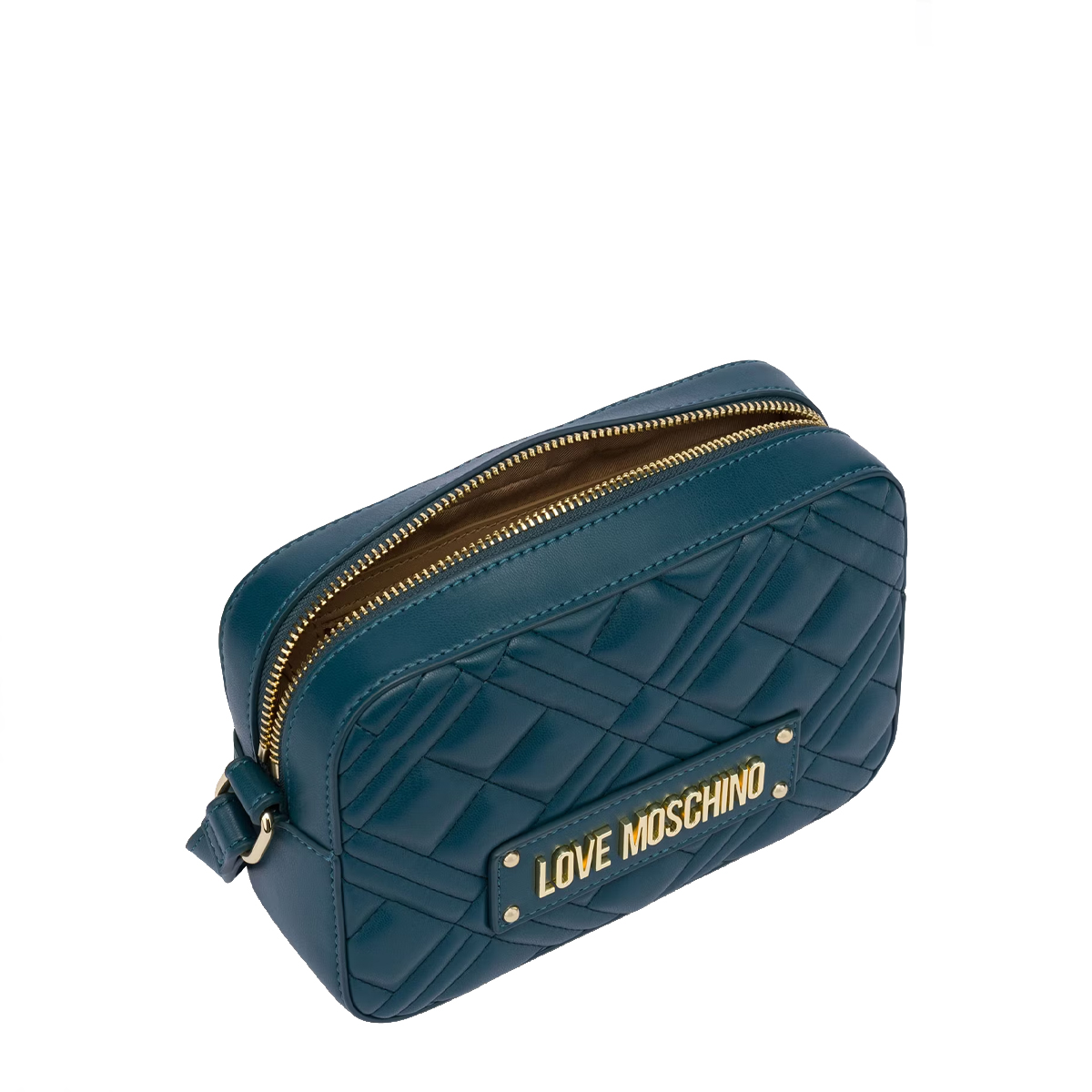 Love Moschino Camera bag Quilted Smeraldo - 3 Love Moschino Camera bag Quilted Smeraldo - 3