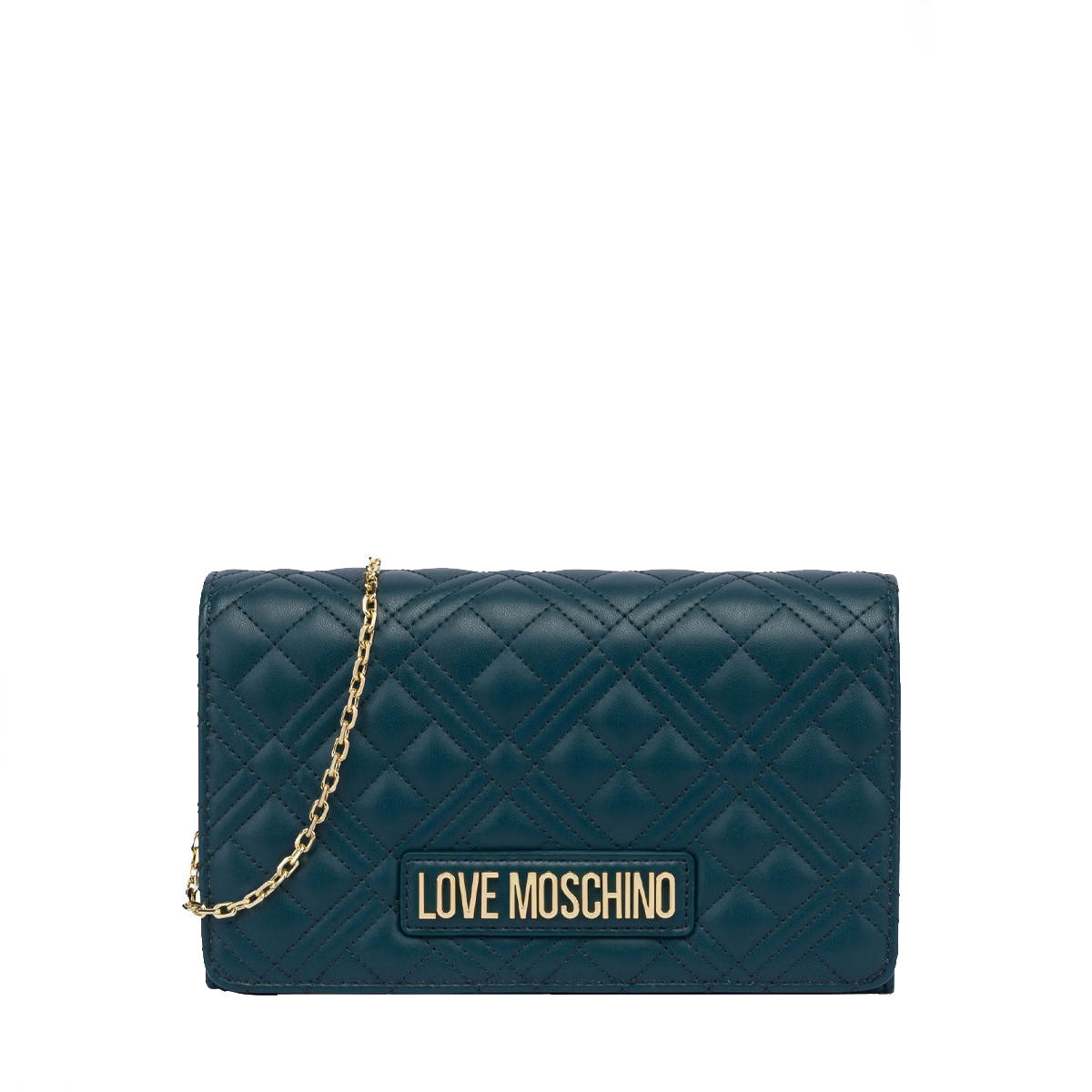 Love Moschino Pochette Quilted Smeraldo - 1