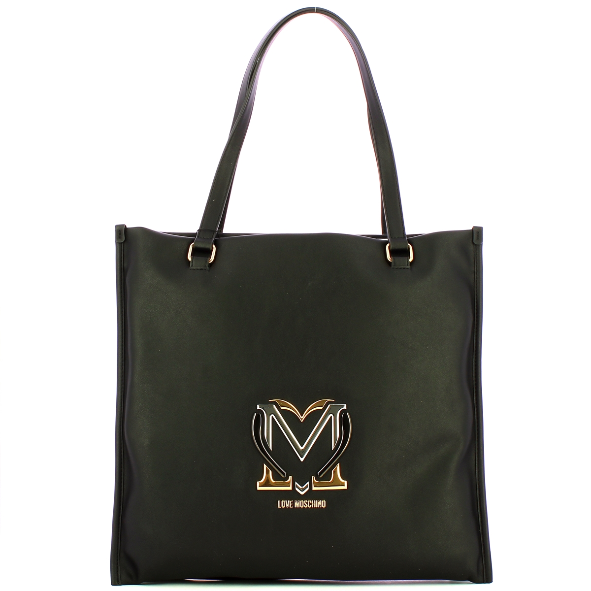 Love Moschino Shopper Colorful Heart Nero - 1 Love Moschino Shopper Colorful Heart Nero - 1