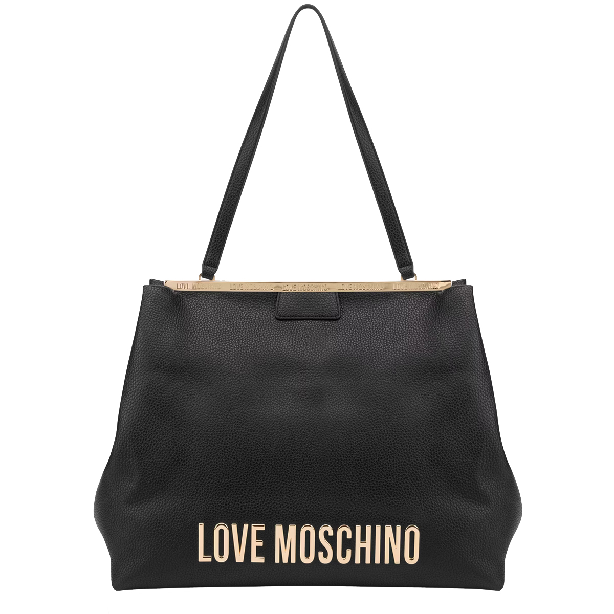 Love Moschino Borsa a spalla Lettering Logo Nero - 1