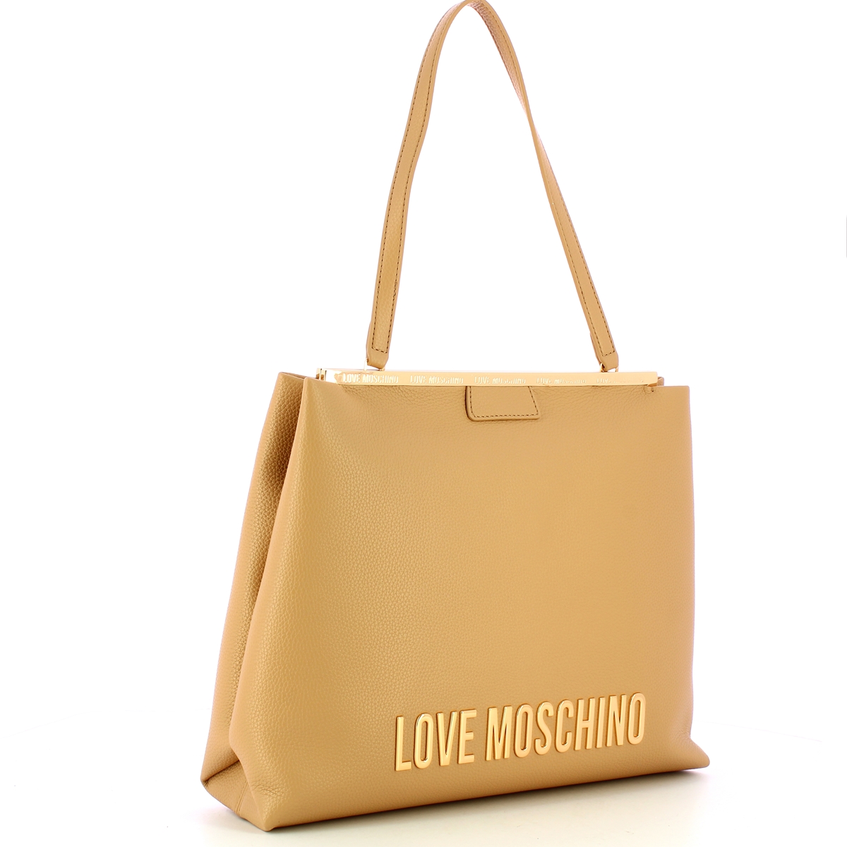 Love Moschino Borsa a spalla Lettering Logo Sabbia - 2 Love Moschino Borsa a spalla Lettering Logo Sabbia - 2