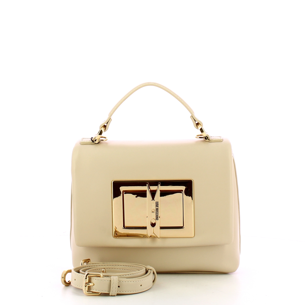 Love Moschino Borsetta a mano Clothespin Avorio - 4 Love Moschino Borsetta a mano Clothespin Avorio - 4