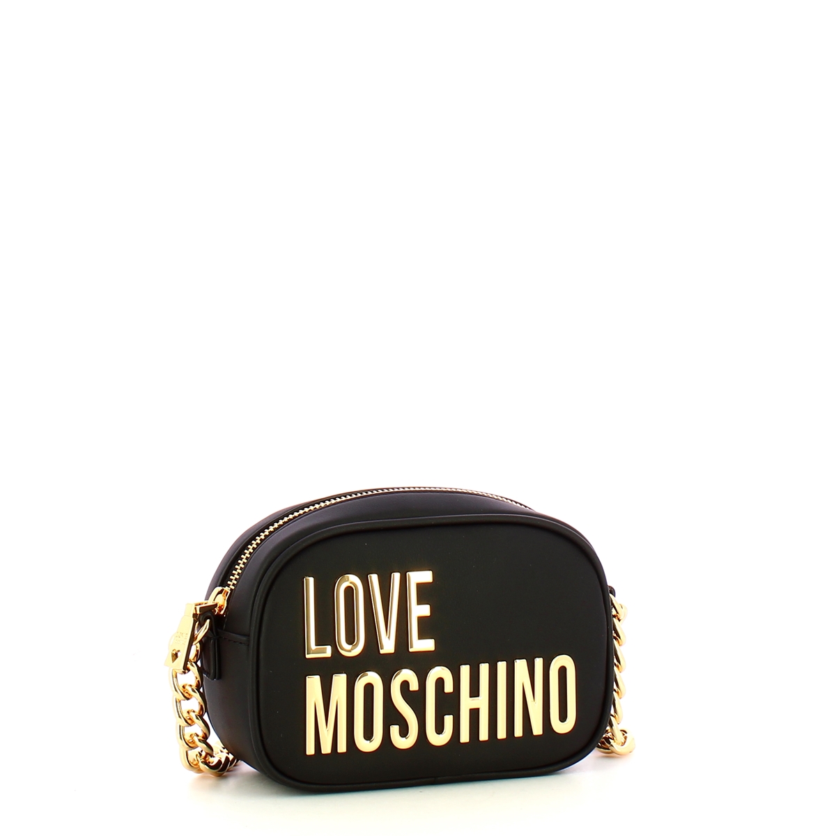 Love Moschino Tracollina Maxi Logo Nero - 2 Love Moschino Tracollina Maxi Logo Nero - 2
