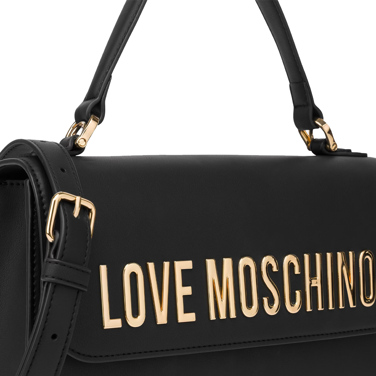 Love Moschino Borsa a mano Bold Love Nero - 4