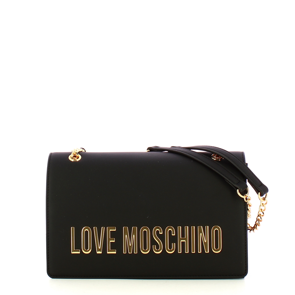 Love Moschino Tracollina Logo Nero - 1