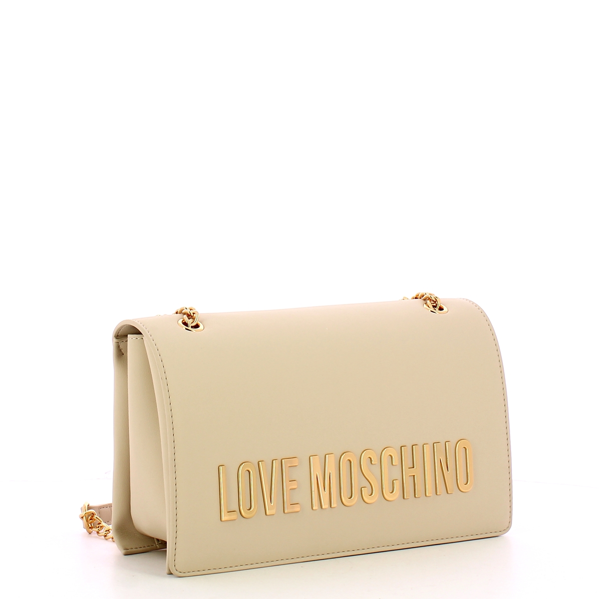 Love Moschino Tracollina Logo Avorio - 2