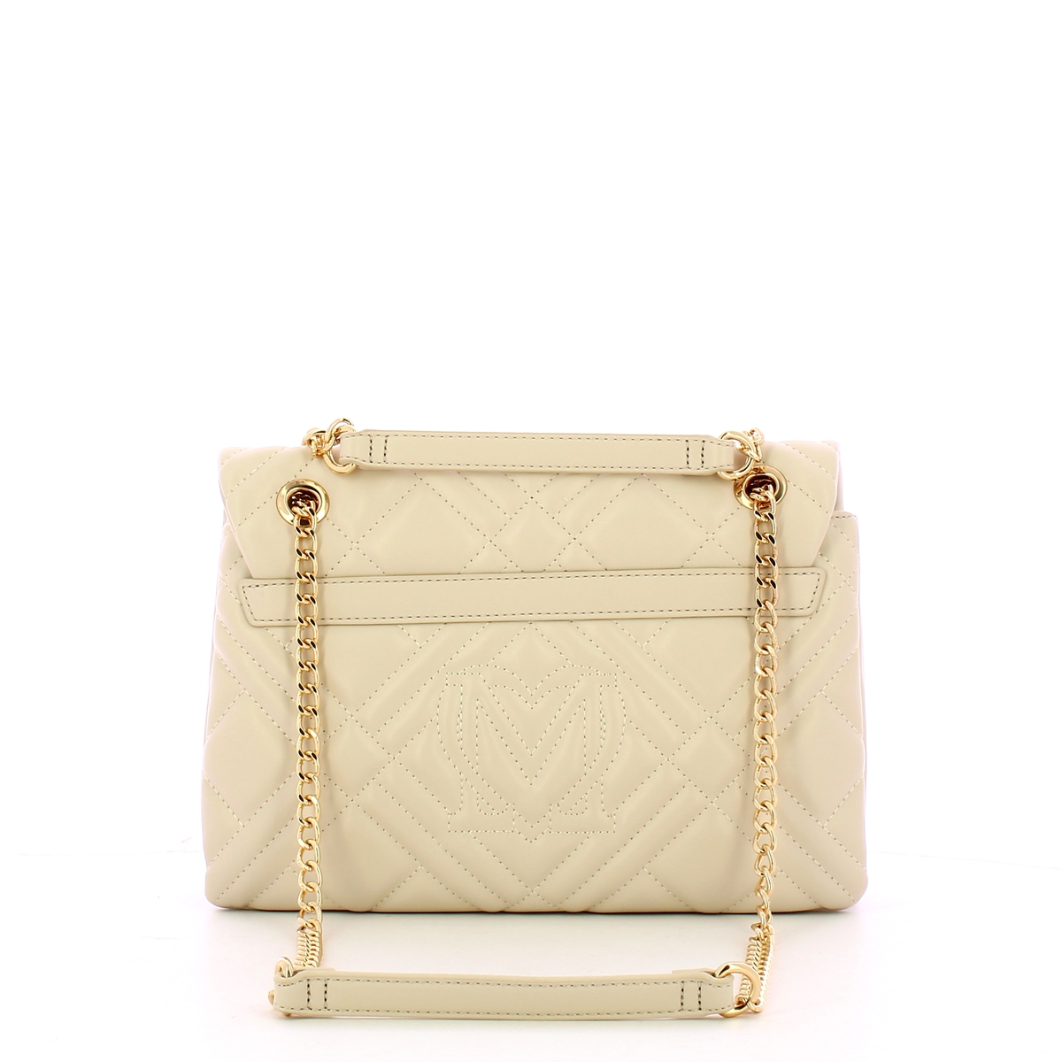 Love Moschino Borsa a tracolla Quilted Avorio - 3 Love Moschino Borsa a tracolla Quilted Avorio - 3