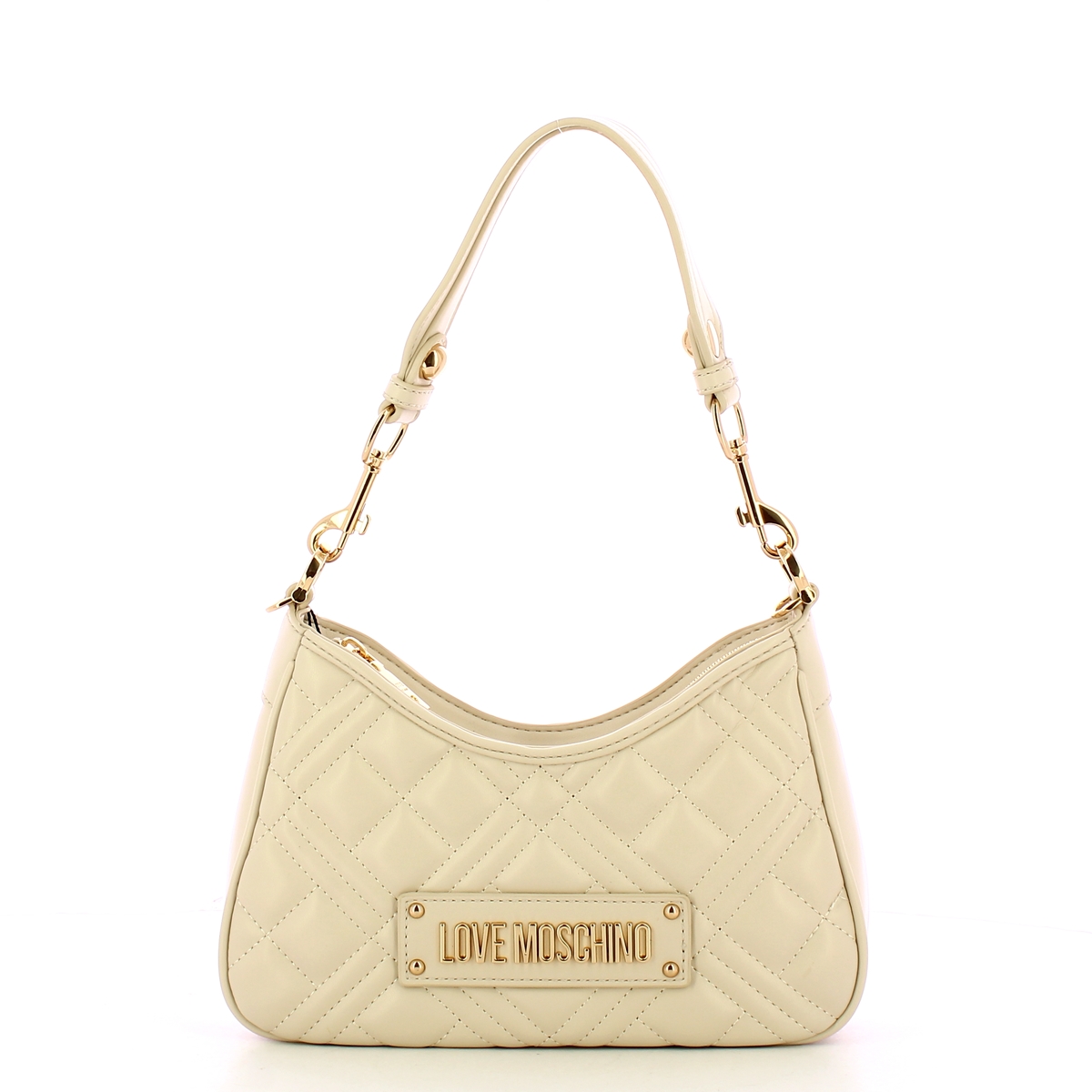 Love Moschino Sottospalla Quilted Avorio - 1 Love Moschino Sottospalla Quilted Avorio - 1