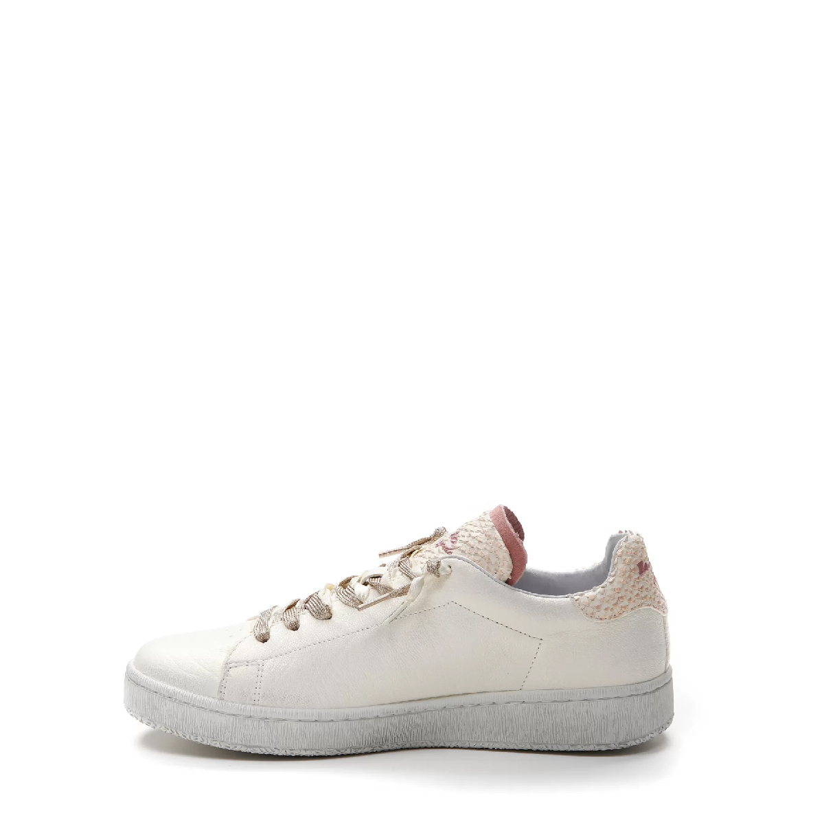 Lotto Sneakers Autograph Pearl Antique White Golden Almond - 3 Lotto Sneakers Autograph Pearl Antique White Golden Almond - 3