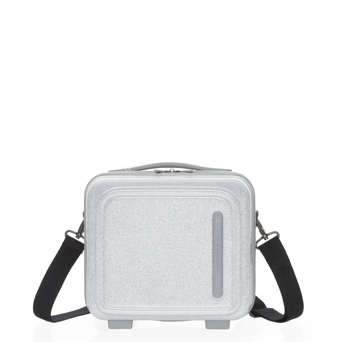 Mandarina Duck Beauty Case LOGODUCK + Glitter Silver - 1