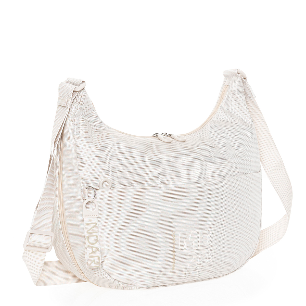Mandarina Duck Borsa a tracolla espandibile MD20 Whitecap Gray - 2