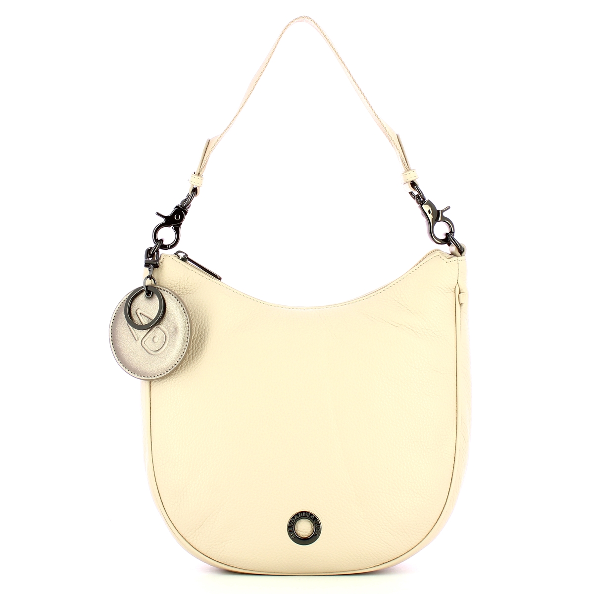 Mandarina Duck Hobo Bag Mellow in pelle Papyrus - 1